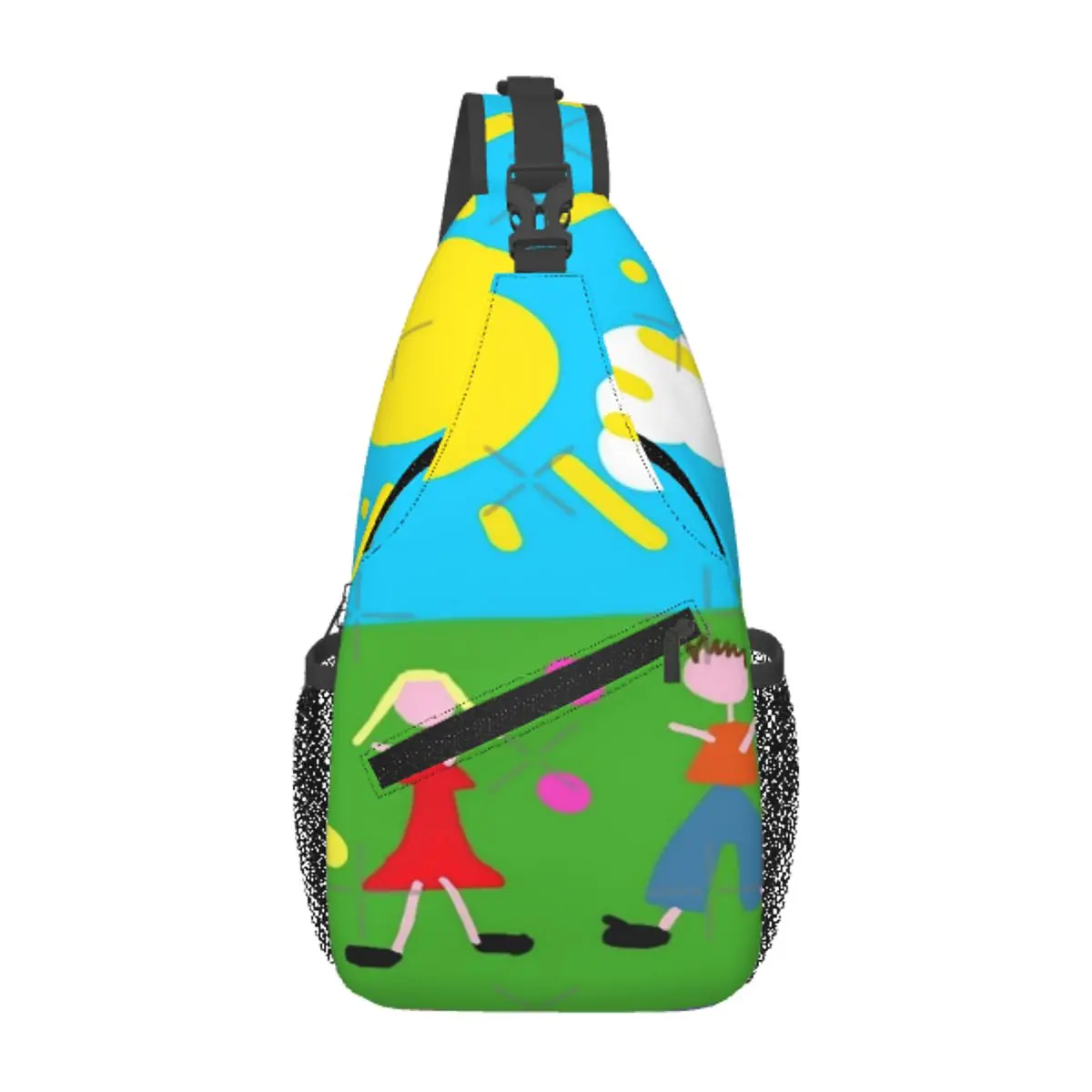 

Kiddy Doodle Chest Bag Modern Large capacity Gift Cross chest bag Multi-Style