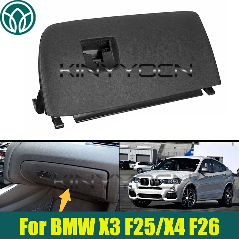 

Консольный перчаточный ящик с левым рукавичком, крышка ящика для мусора для BMW X3 F25 2011-2017/X4 F26 2015-2018, дверная крышка перчаточного ящика