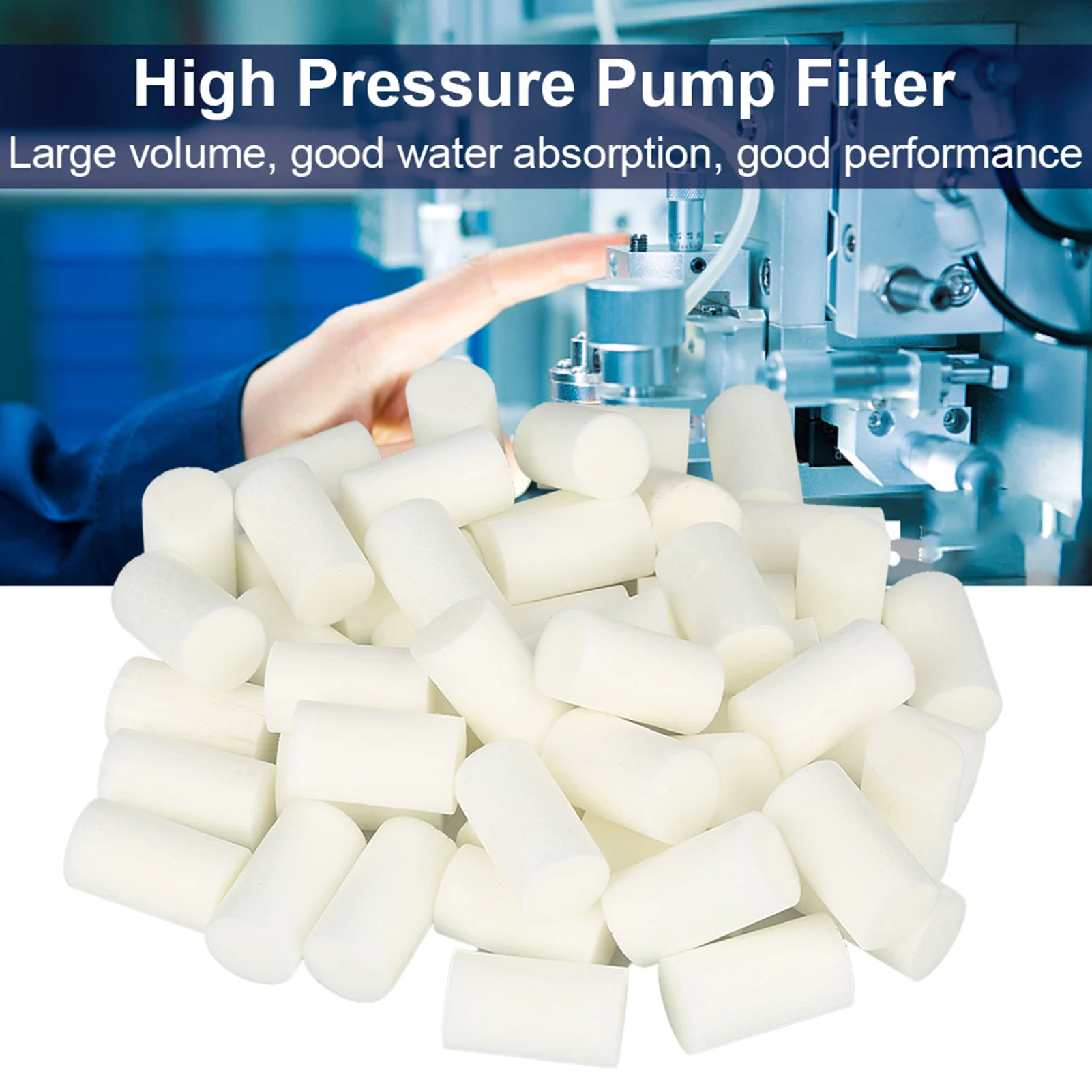 

Air Compressing Machine Part Pump Filter Electric High Pressure Pump Filter For Air Compressing Machine System