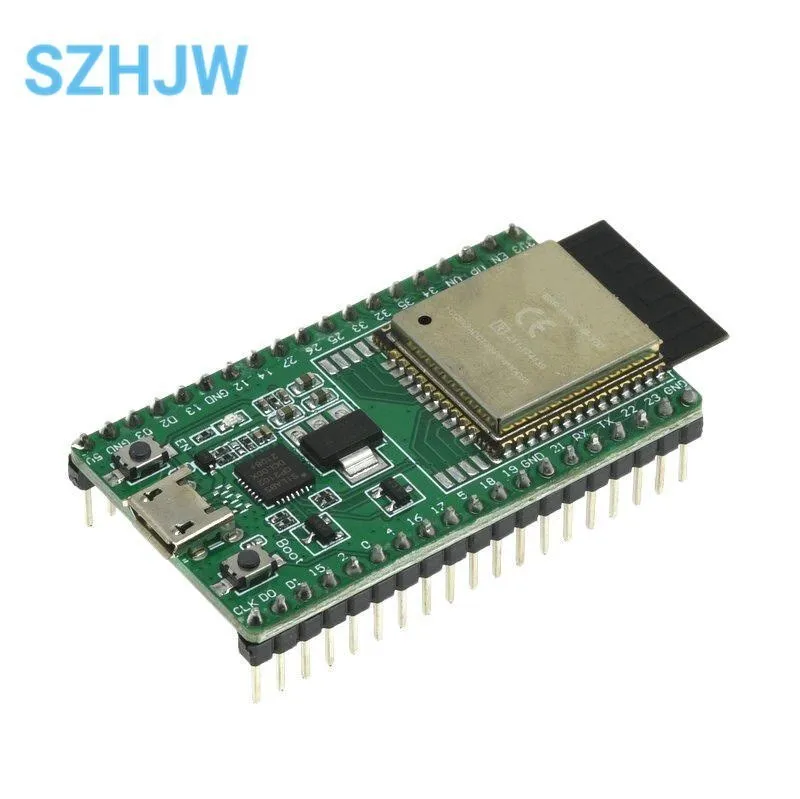 Tablero DE DESARROLLO ESP32-DevKitC ESP32, tableros de piso pueden montarse WROOM-32D / 32U módulo WROVER