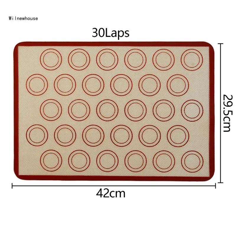 Macaroons Silicone Mats Baking Molds Set Decorating Supplies for Dessert Dropship