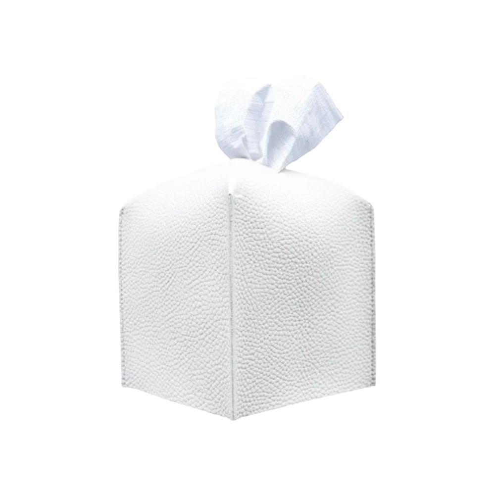 

Facial Paper Holder Square PU Tissue Box Waterproof Modern Style Tissue Container Decorative Car Tissue Box Bedroom
