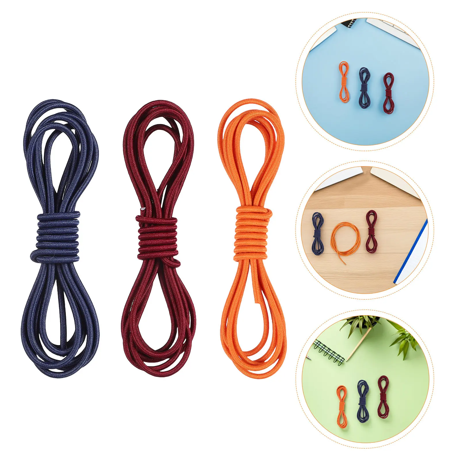 

15 шт. эластичных лент для закрытия блокнотов, прочный нейлоновый шнур, идеальный ремешок для дневников, для путешествий, работы, школы, защищает страницы