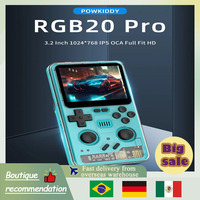 POWKIDDY RGB20 PRO 3.2 Inch 1024*768 IPS Retro Punk Style Handheld Game Console ARM quad-core 1.8GHz Screen Vibration Function