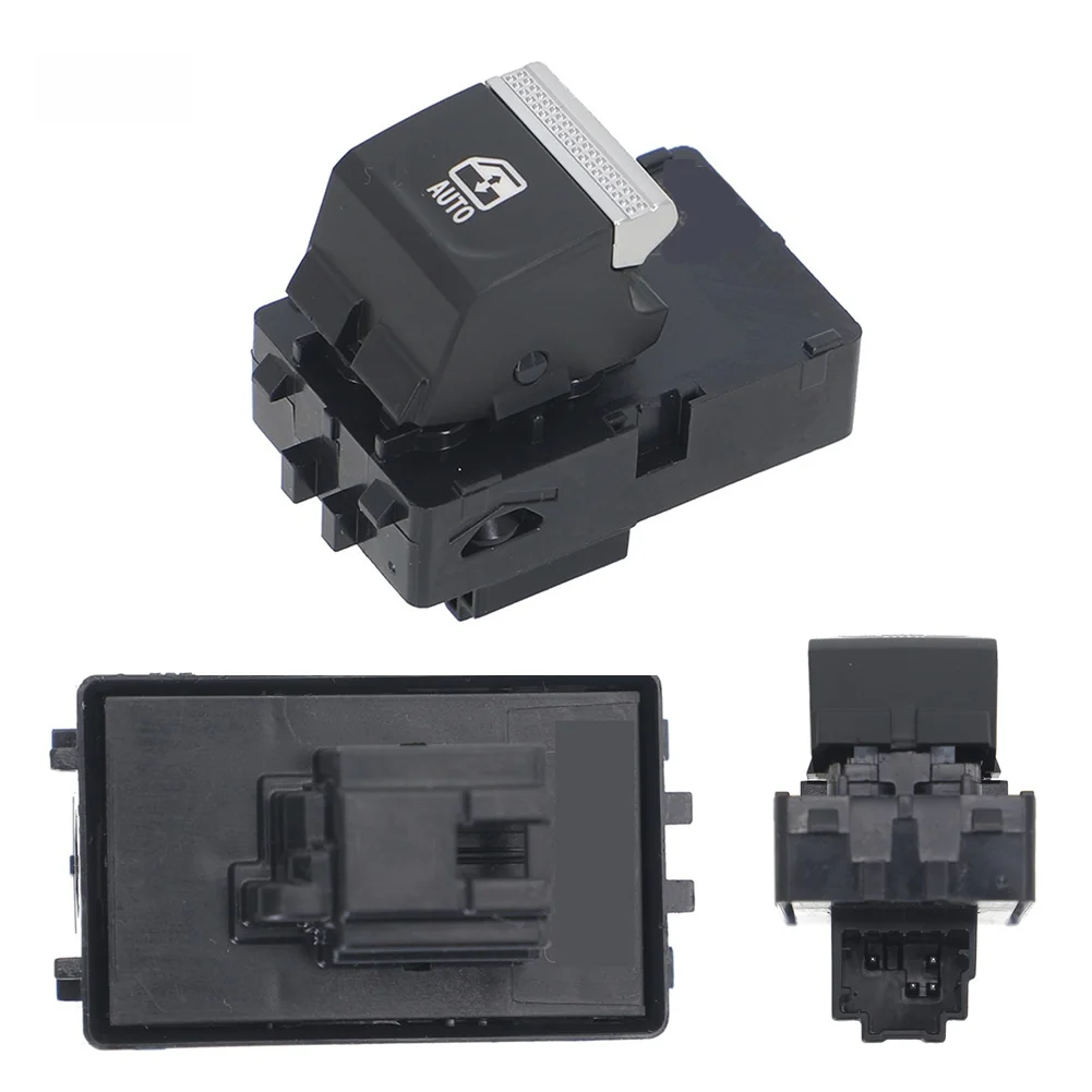 Passenger Side Electric Window Lift Switch For Renault For Megane E-Tech 254201060R 4 Pin ABS Construction Quick Setup