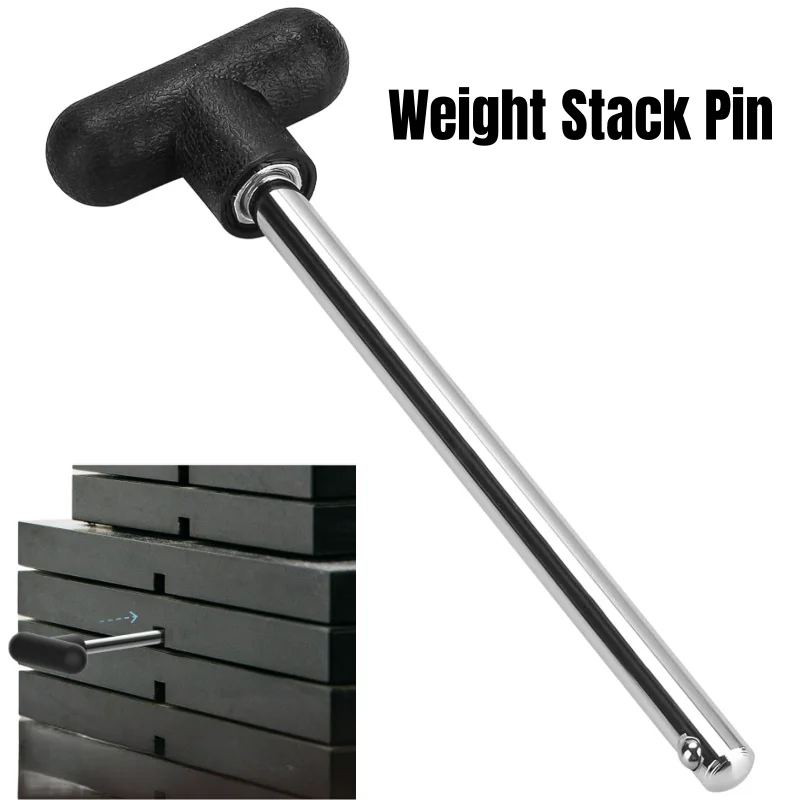 1Pc 9.5MM Weight Stack Pin Gym Pin Heavy Duty Replacement Weight Machine Pin Fitness Home Gym Universal Exercise Machine Parts