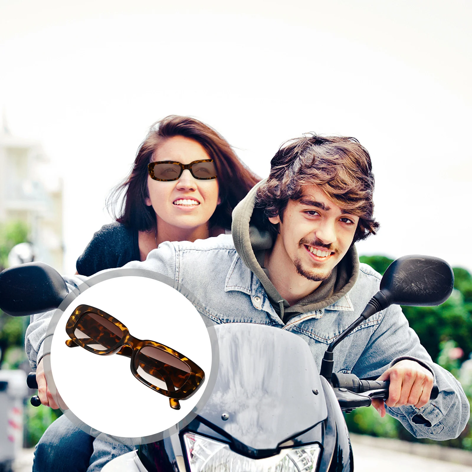 

1Pcs Leopard Sunglasses Unique Design Unisex Fashion Eyewear Travel Gift Summer Beach Photo Prop Sunglasses