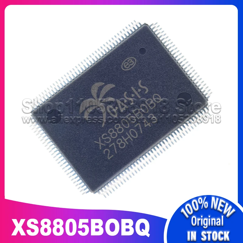 1 ~ 5 قطعة/الوحدة XS8805BOBQ XS8805B0BQ XS8805BOAQ QFP128 100% مخزون بقعة جديد