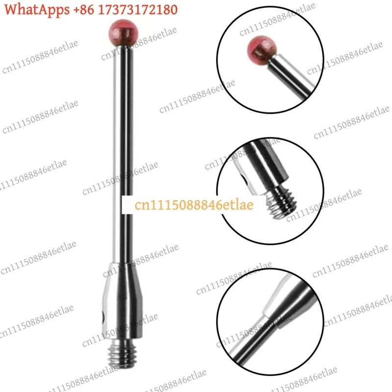 k03 CMM Contact Probe M3 Thread 3mm Ruby Ball Tip 30mm Length A-5003-0057 Universal Measuring Stylus for Coordinate Machine