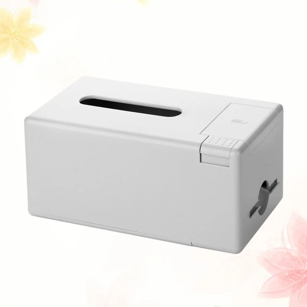 

Toothpick Tissue Box Desktop Organizer Toothpicks Multifunction Automatic Dispenser