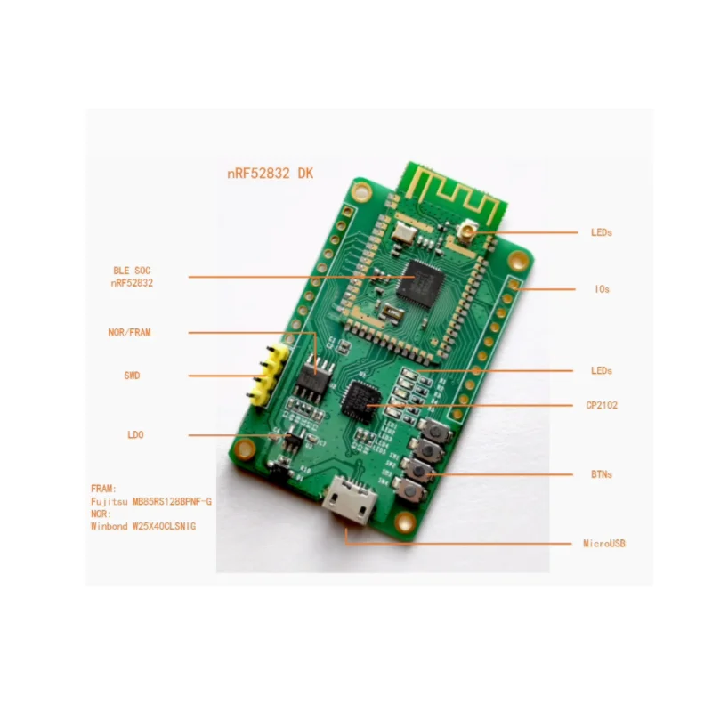 

NRF52832/nRF52840 Mini development board BLE5/BLE4.2 supports MicroPython