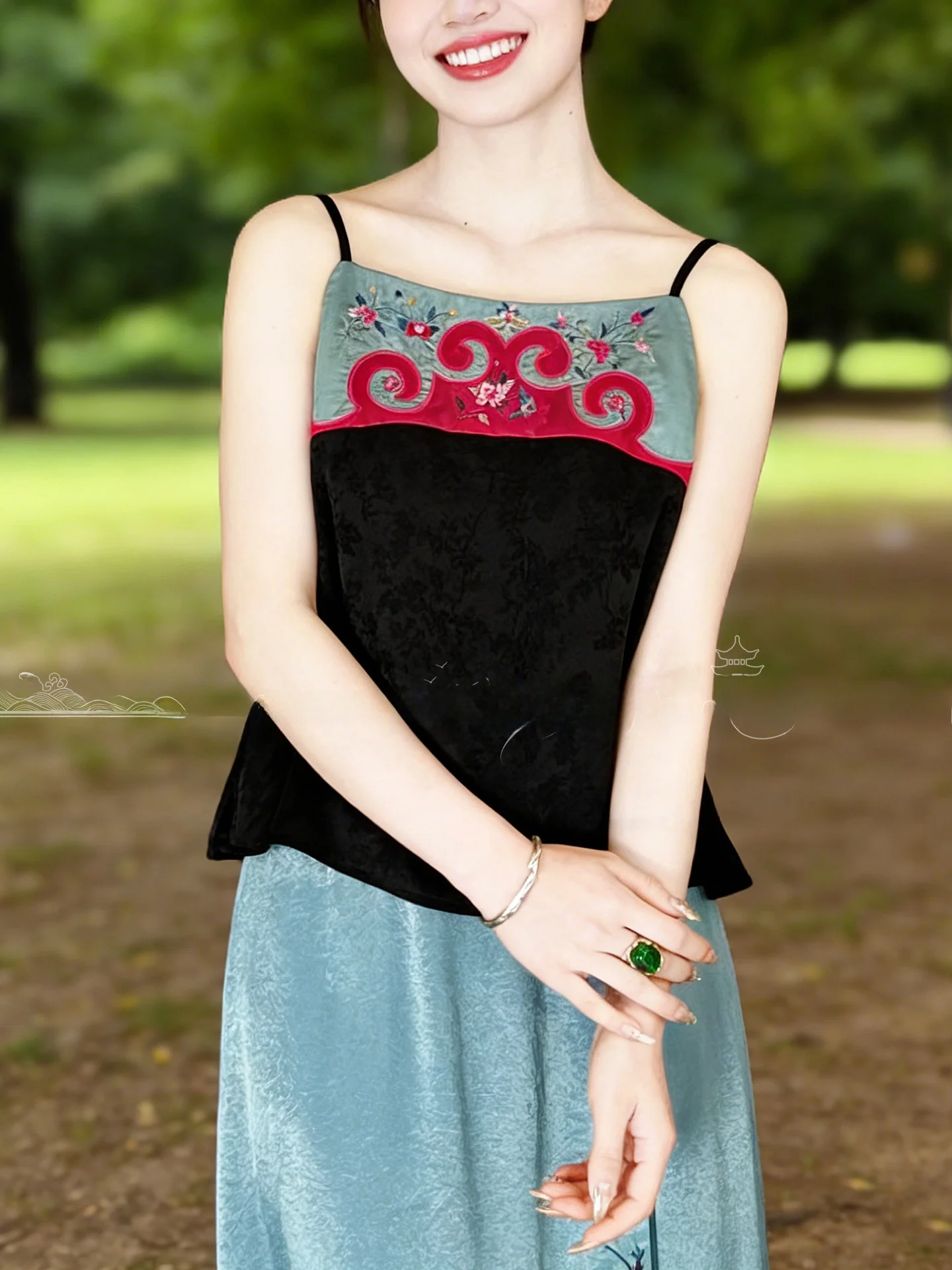 

Женский летний топ-жилет из дышащей ткани с вышивкой, удобное нижнее белье для активного отдыха