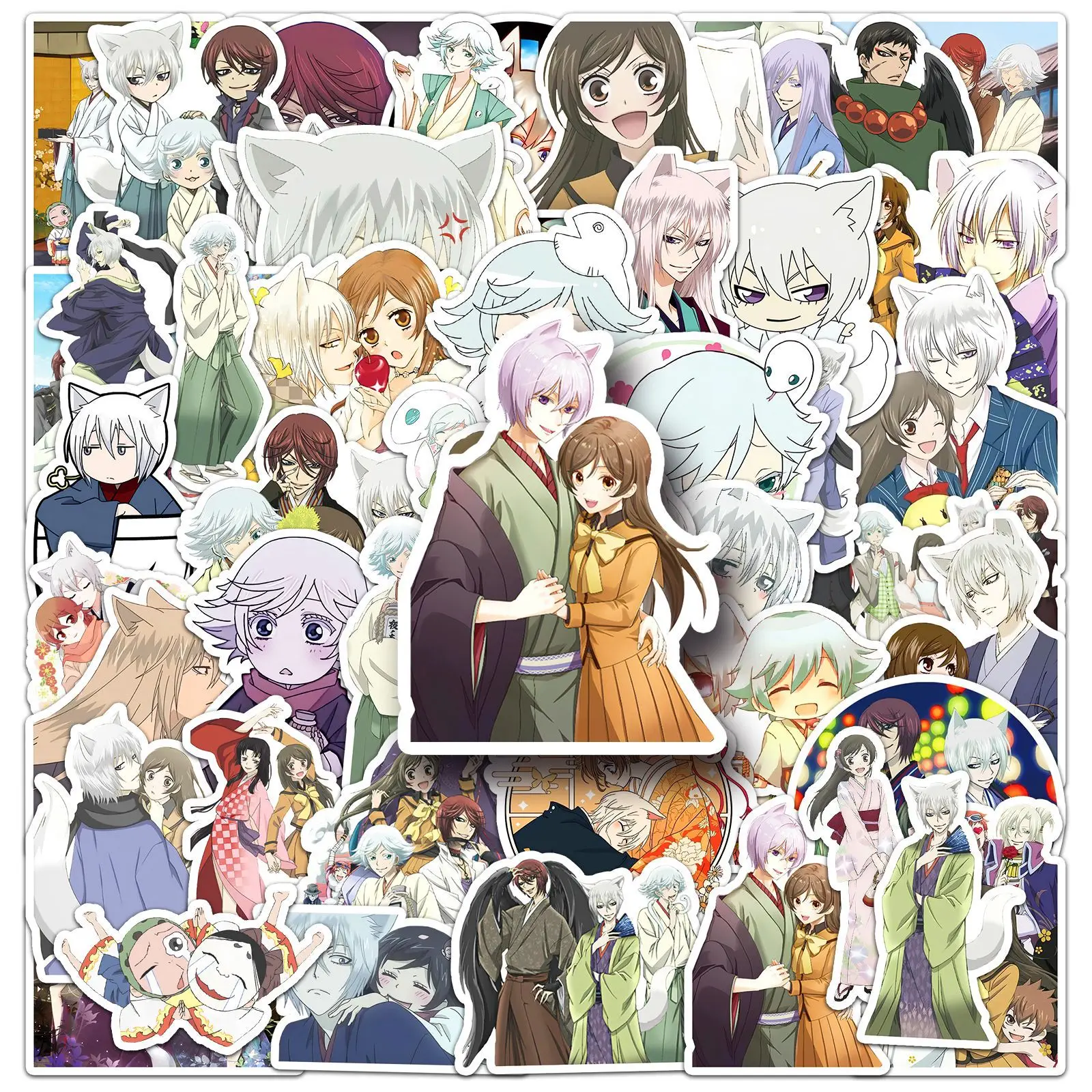 10/30/50PCS Kamisama Love Stickers Japan Anime Decals DIY Scrapbook Luggage Laptop Phone Guitar Car Bike Waterproof Cartoon Toy