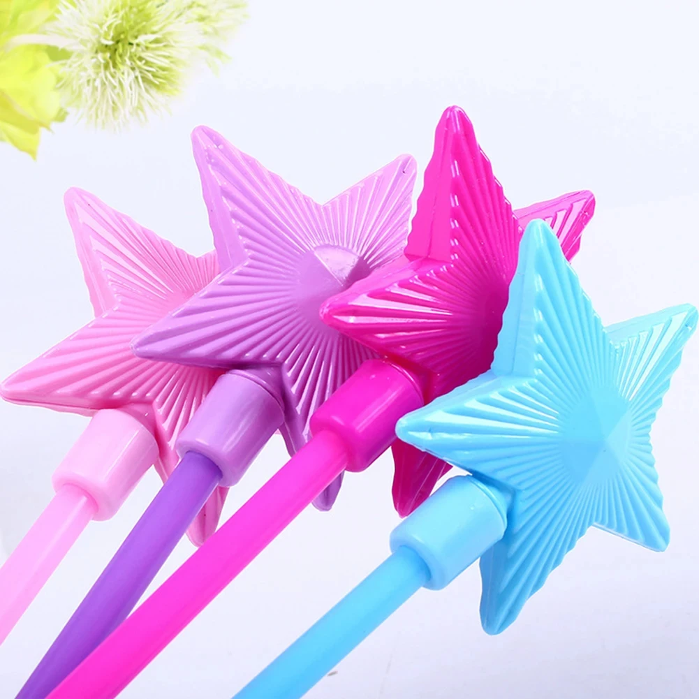 2pcs Flashing Kid's Gift Toy Flash Stick Lights Up Glow Sticks Star Wand Party Xmas Halloween