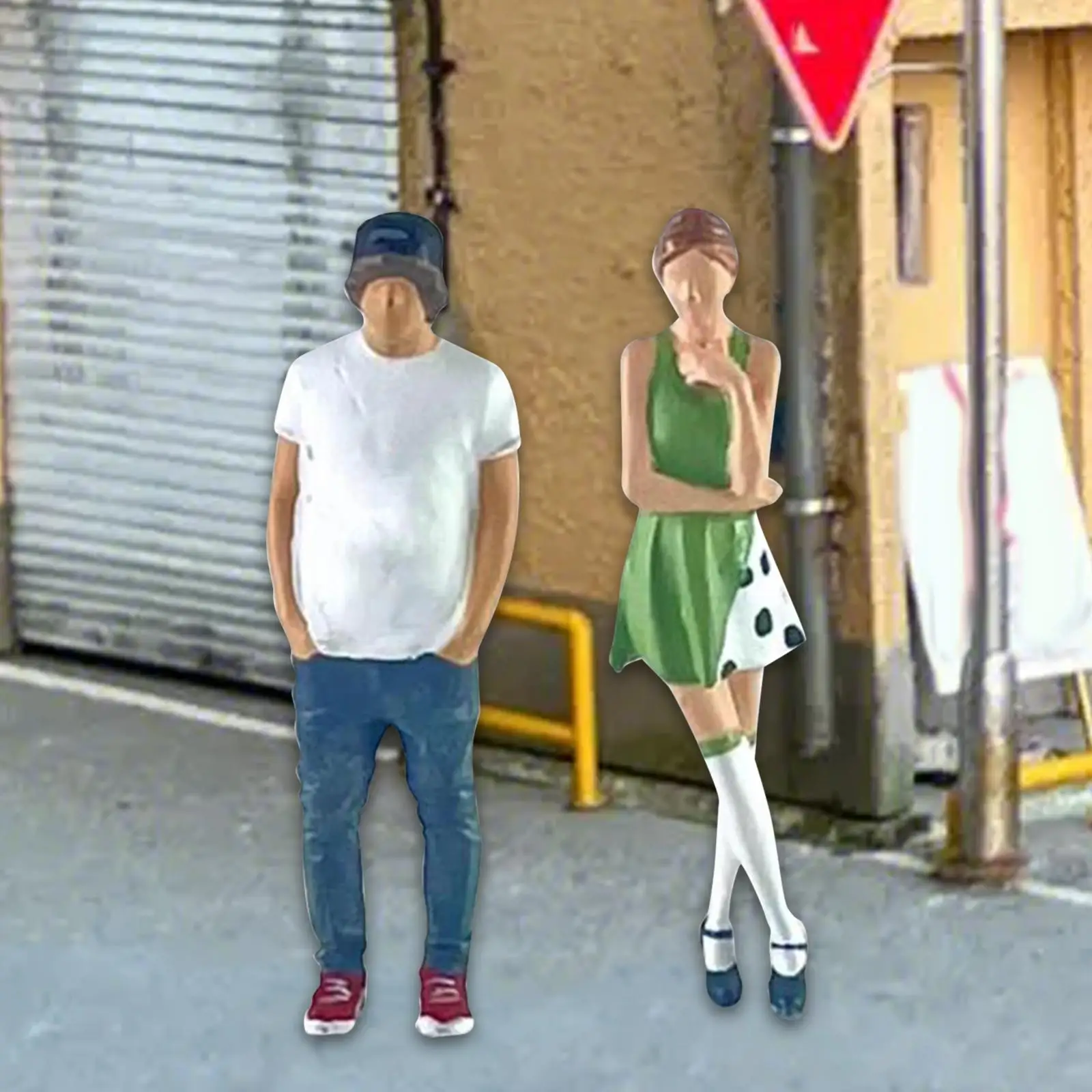 Миниатюрные Фигурки В Масштабе 1/64 - Ручная Роспись Из Смолы