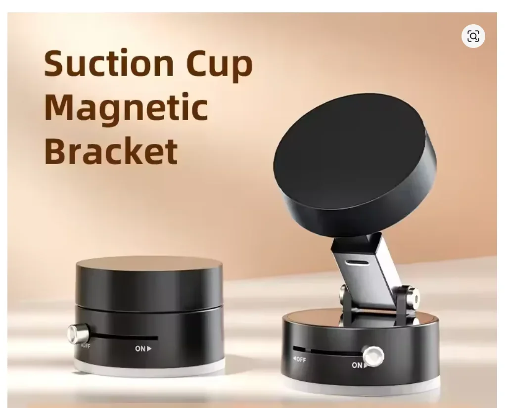 

Foldable Magnetic Phone Holder Retractable Suction Phone Holder MultiSurface For Car Home When Working Fitness Car Phone Stand