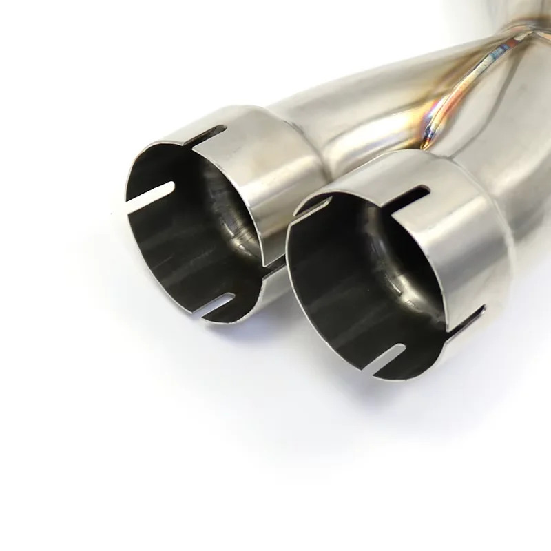 For Yamaha R6 YZF R6 2006-2019 Motorcycle Link Original Exhaust Muffler Pipe muffler System Y Mid Pipe Link Link Muffler Pipe
