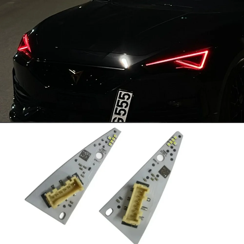 Multi-Colors DRL LED Board Daytime Running Lights Module For 2021 2022 Seat Loen Cupra Formentor 5FJ941476 Upgrade