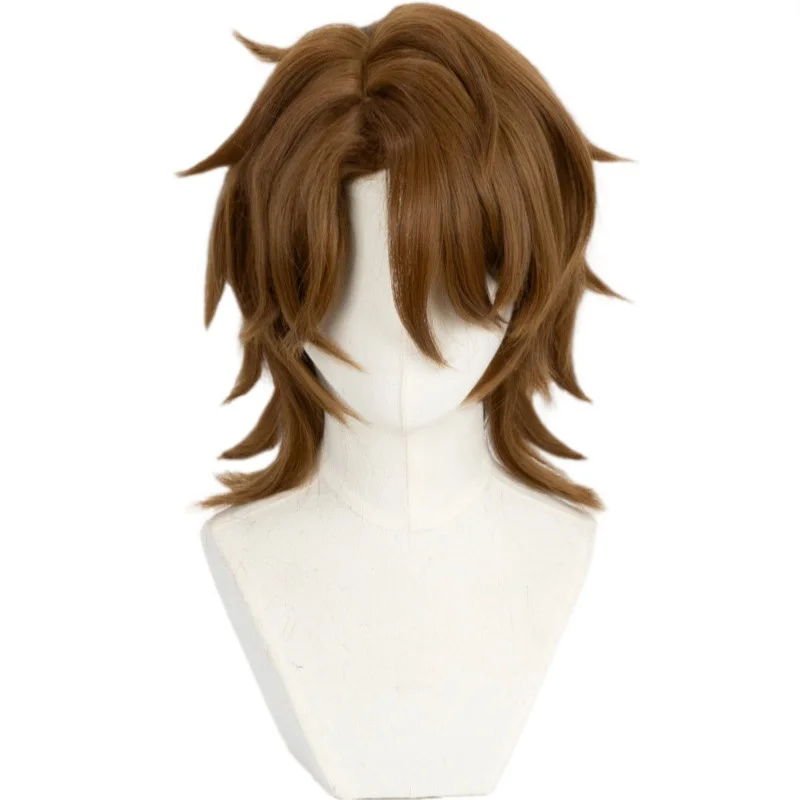 Game Honkai: Star Rail Gallagher Cosplay  flagon Wig Heat Resistant Synthetic Hair Women Men Halloween Party RolePlay Outfit Pop