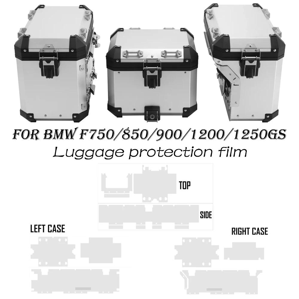 

PPF Invisible Protective Film F900GS Luggage Protection Film For BMW F750 GS F850 GS F900 GS R1200 GS R1250 GS Luggage Film