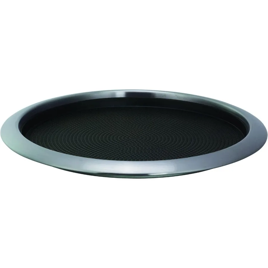 

Tray with Removable Insert, 12" Round, Stainless Steel