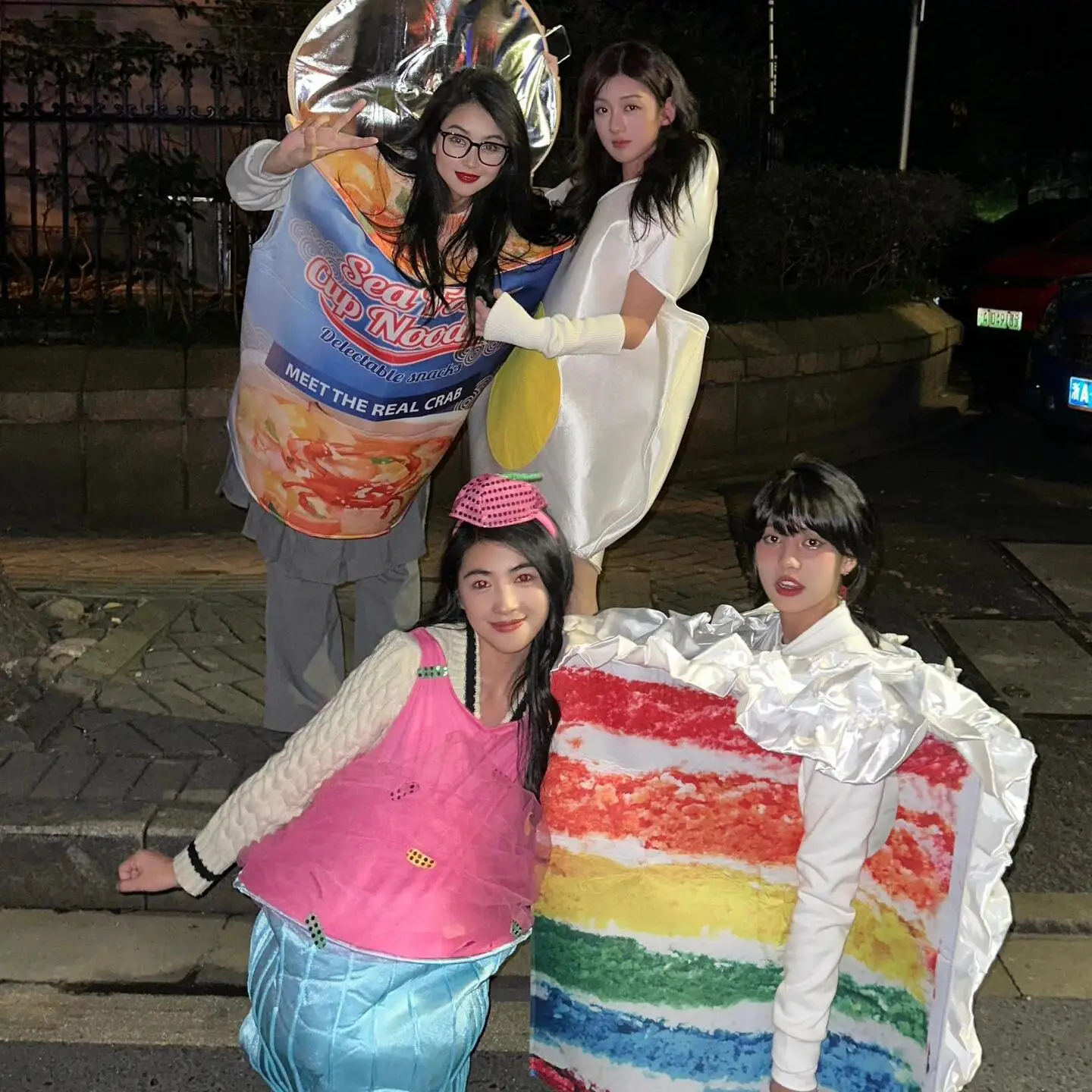 

Женский карнавальный костюм на Хэллоуин, одежда для ролевых игр, еда, косплей, наряд для девочек, день рождения, танцы