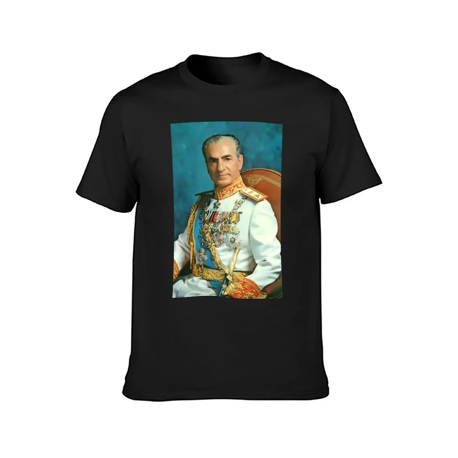 Mohammad Reza Shah Of Iran T-Shirt essential t shirt funny shirt cotton heavyweight t shirts for men