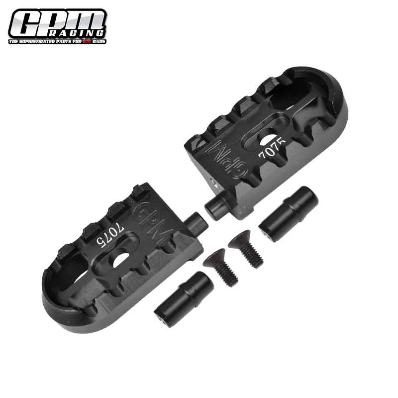 GPM 1/4 Promoto-Mx 오토바이 RTR, FXR-LOS06000 LOSI Alu 7075 오토바이 발 페그 세트