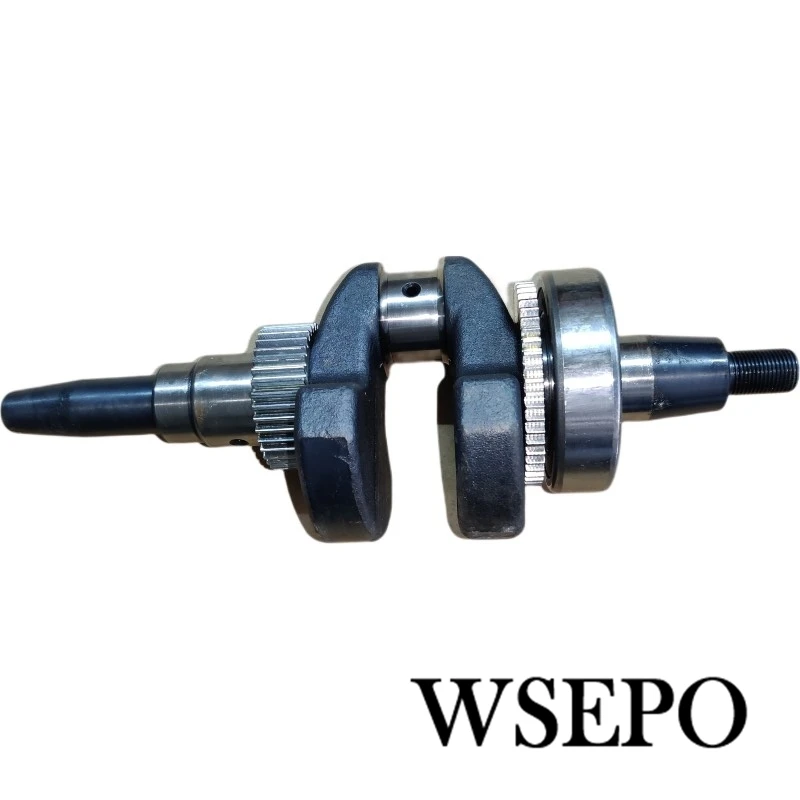 Tapered Conal Crankshaft Assy.With Bearing and Gear For 186F/FA L100 Model 9HP Air Cool Diesel Engine Powered 5-5.5KW Generator