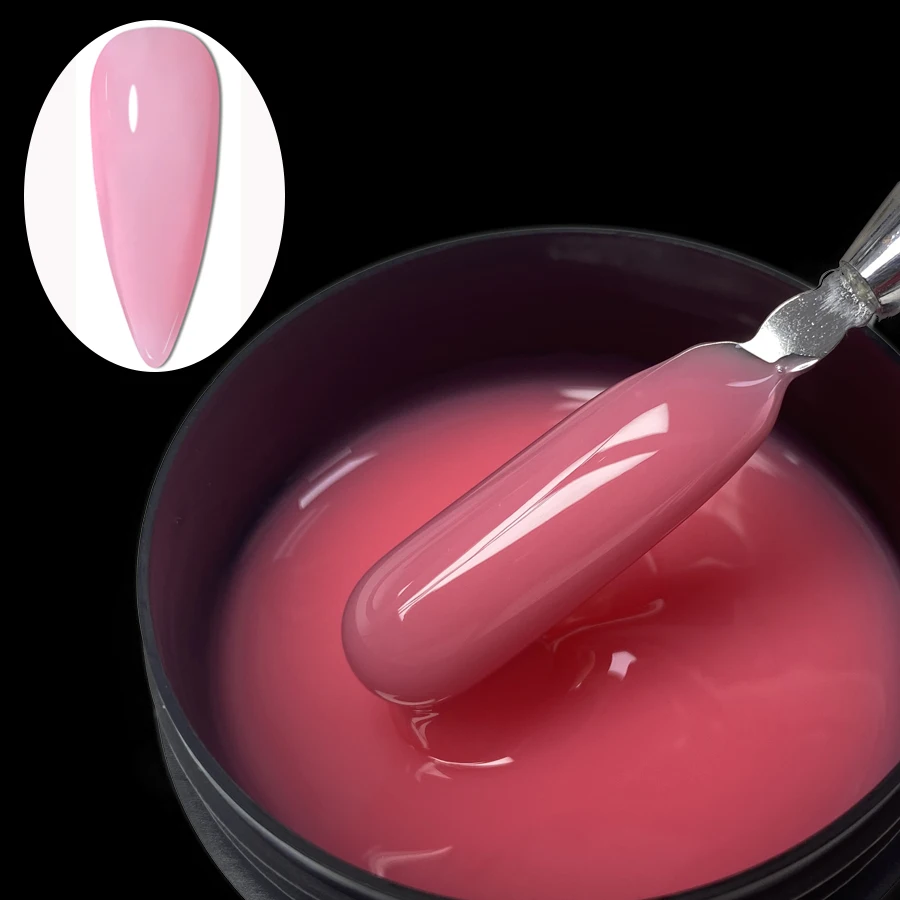 Jillnails Liquid Nail Builder UV Gel 100g French Pink Nails for