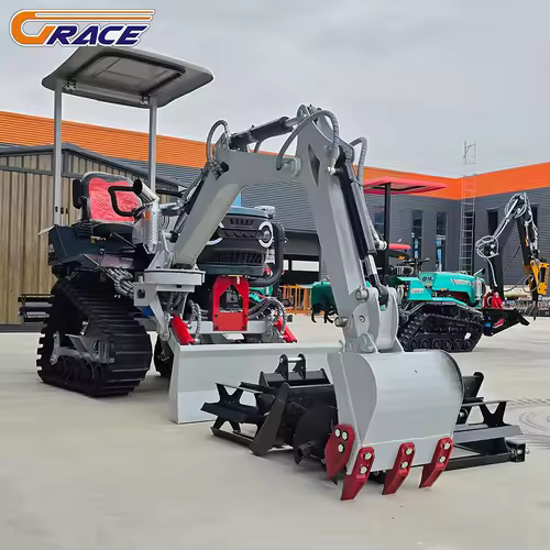 New Hot Sale 80HP Crawler Tractor For Sale Farm Machine With Hydraulic Crushing Hammer Quick Hitch - Image 5