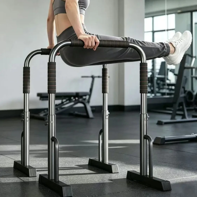 Portable Height‑Adjustable Indoor Horizontal Bars Split‑Stretching Push‑Up Bar Home Gym Body Building Workout Fitness Equipment