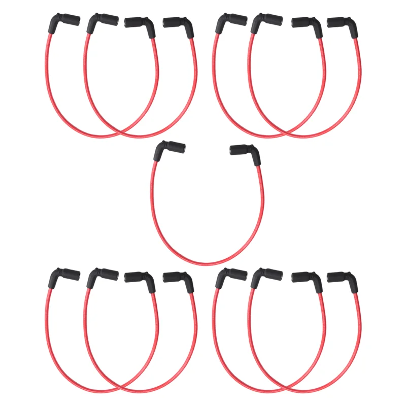 

AU63-Ignition Wire Replacement Set 84-816608A1 For Mercruiser 5.0L 5.7L 816608A1 For Volvo Penta 3888328 3859000 Marine Engine P