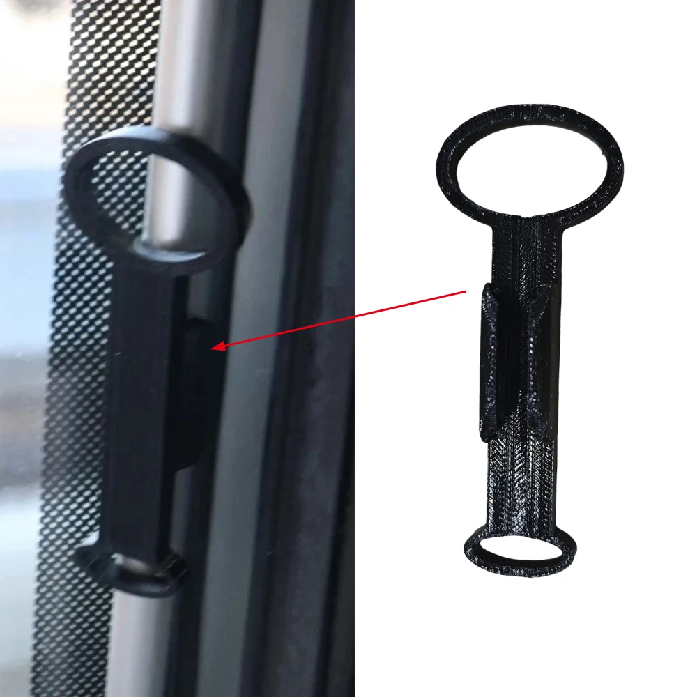 1/2/4 قطعة نافذة السيارة البقاء ل Campervan متنقل قافلة يناسب المصيد البلاستيك مقبض جديد قافلة RV أجزاء #2