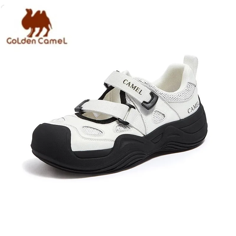 

GOLDEN CAMEL Women's Summer Sandals Fashion Casual Hiking Shoes for Women Wear-resistant Thick-soled Creek Shoes Sports Sandal
