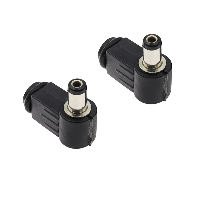 1 قطعة 5.5*2.5 مللي متر تيار مستمر التوصيل 90 درجة الكوع تيار مستمر قابس طاقة الأسلاك الجمعية سلك لحام