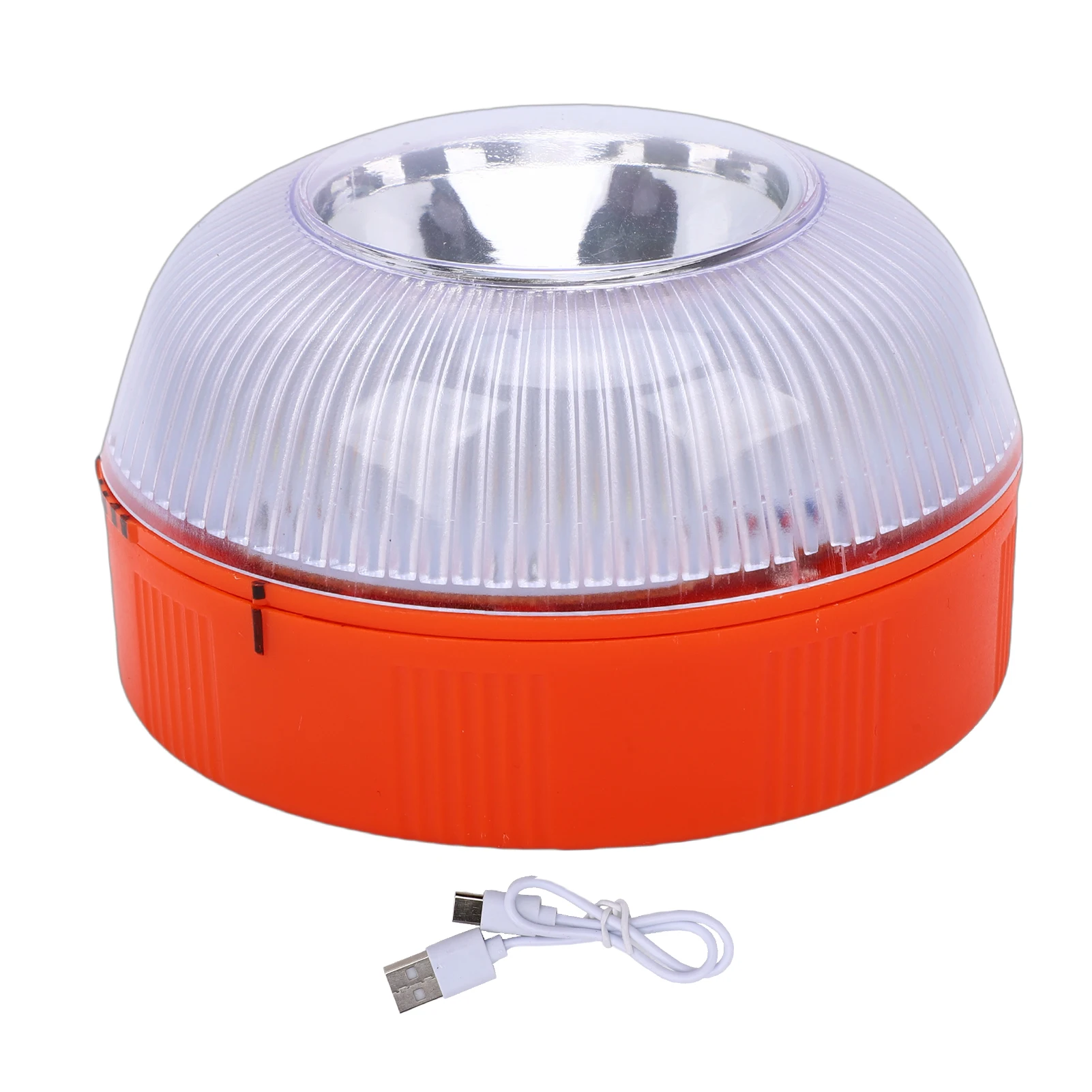 

Аварийный световой сигнал V16 с магнитным основанием, перезаряжаемый, с автоматическим включением, высокой видимостью, желтой предупреждающей вспышкой и белым светом.