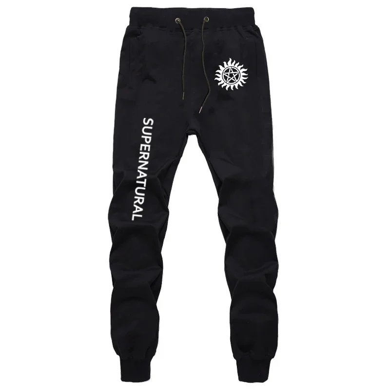 

Supernatural Straight Pants Men's Jogging Long Pants Casual Breathable Pants Jogger Sweat Pants Women Men Bodybuilding Clothing