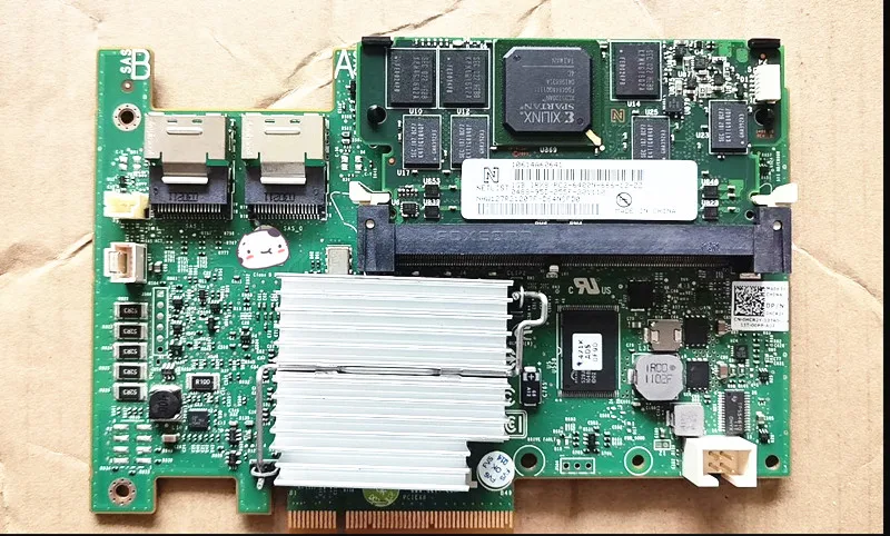 0HCR2Y 1GB Cache For Dell R510 R610 R710 R810 R910 PERC H700 6Gbps SAS RAID Controller Card SAS array card supports 6T 8T 10T
