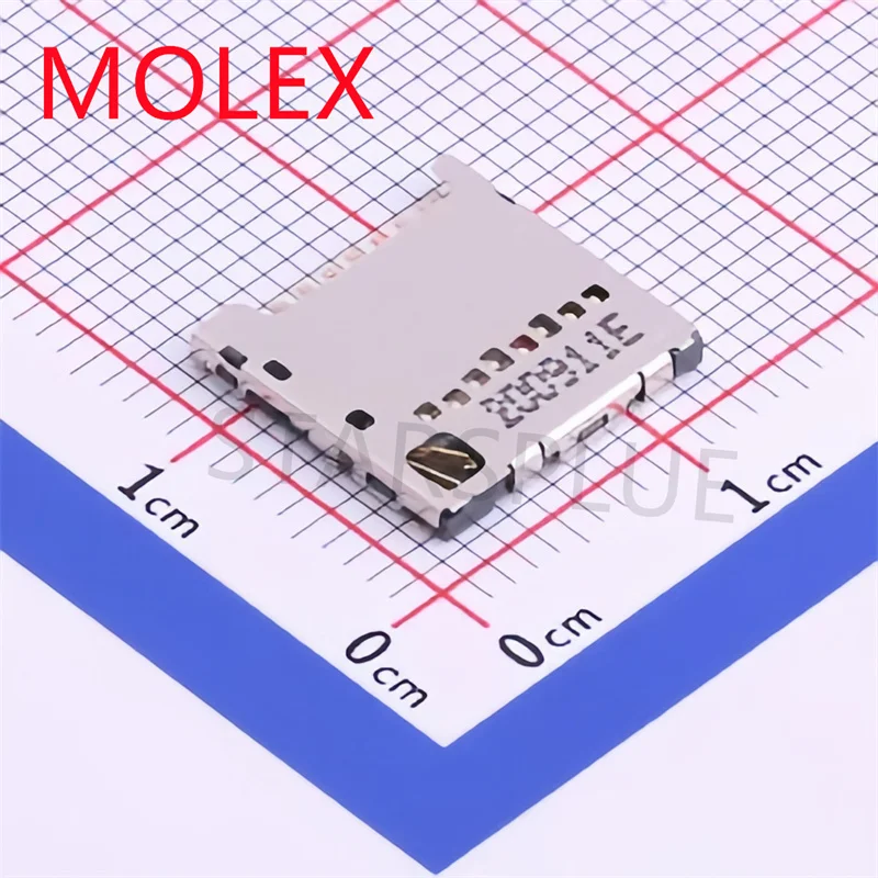 5 buah-50 buah 1040310811 104031-0811 konektor MOLEX 100% baru asli