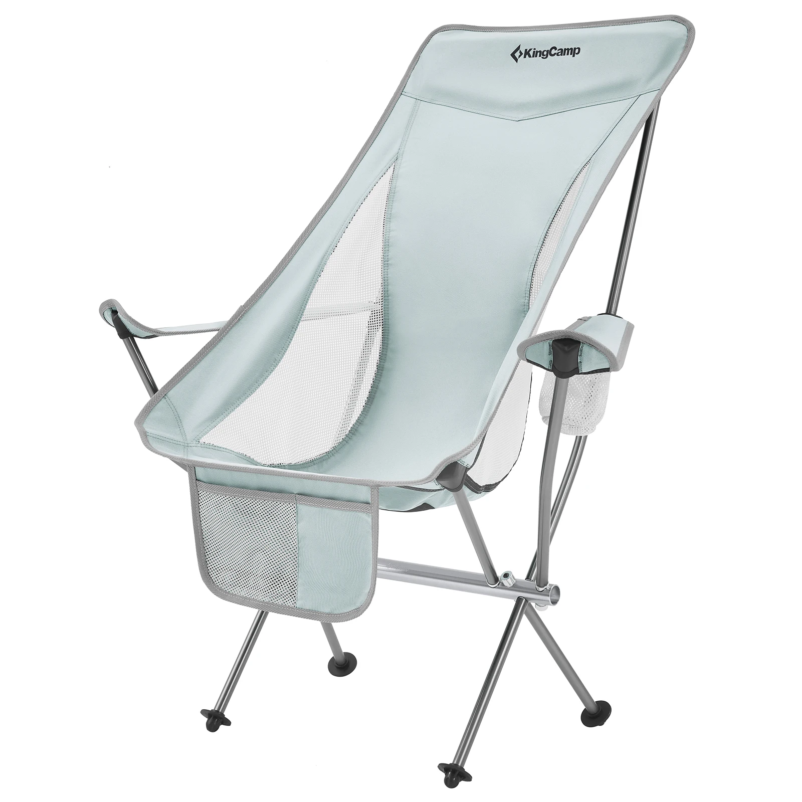 

KingCamp 2pcs Camping Chair Armchair, Outdoor Camping Lawn Picnic Fishing Beach Recreation with Storage Bag, Foldable