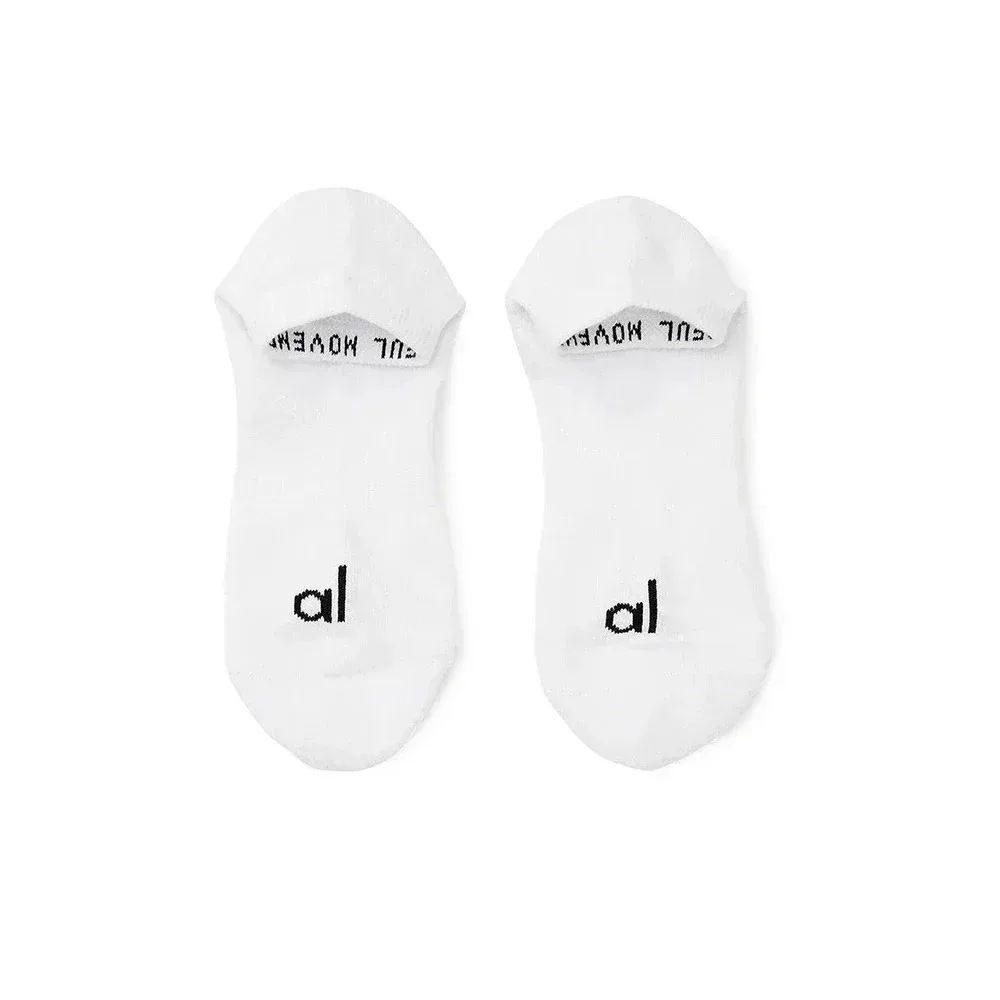 AL Yoga Cotton Short Socks Unisex Casual Running Four Seasons Wearable Accessories Unisex Fitness and Sports Yoga Socks