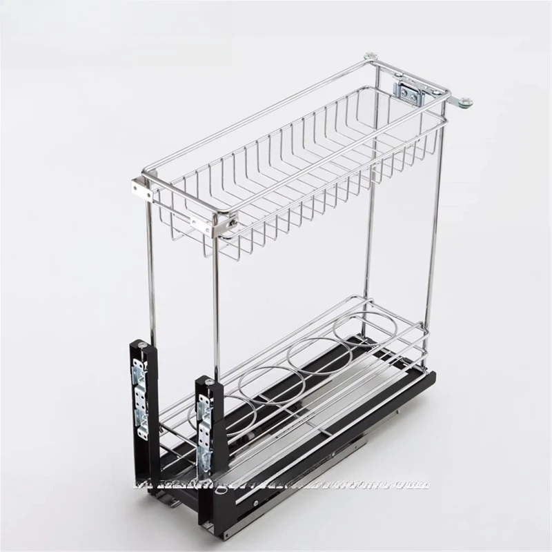 

Kitchen cabinet pull out drawer basket
