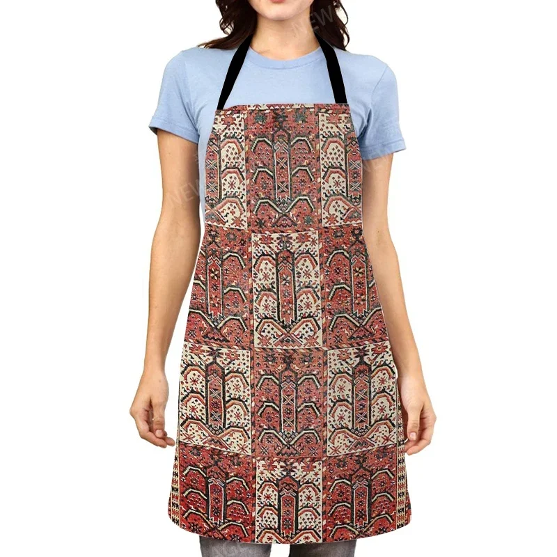 Aesthetic Women kitchen apron original Children Waterproof girl custom man waiter work apron oil proof Morocco vintage Persia