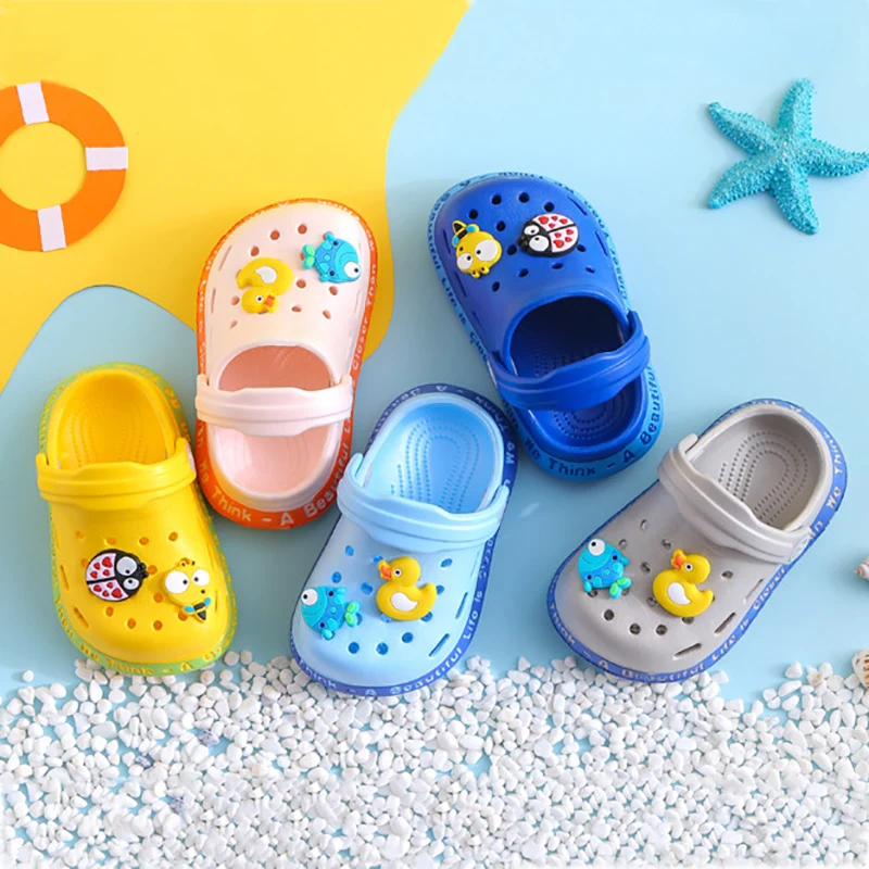 Summer Baby Shoes Sandals for Girls Boy Mules Baby Girl Shoes Cartoon Sandal Infantil for Boy Children\'s Garden Shoes