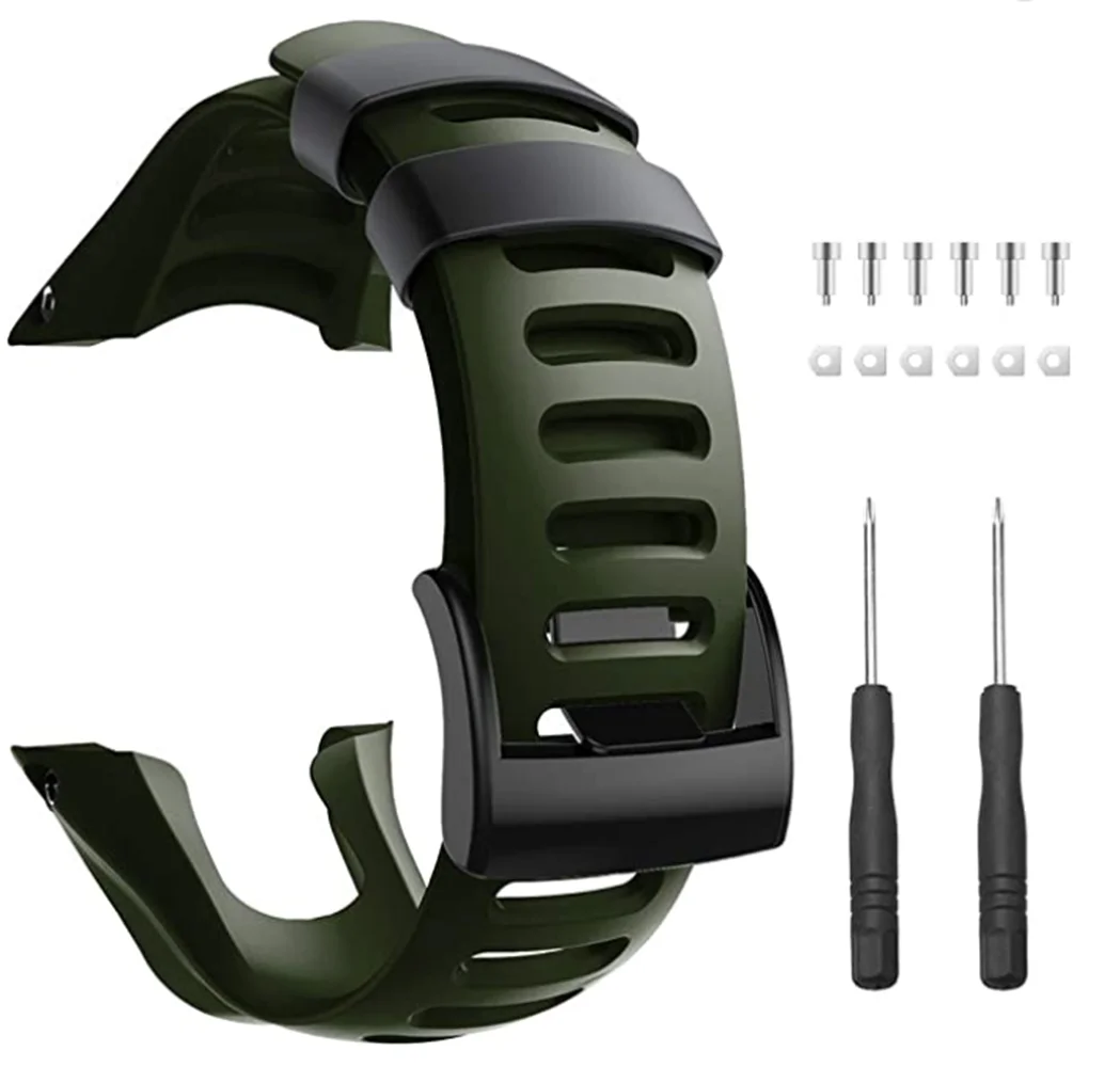 Galaone TPU Strap For SUUNTO Ambit1/2/2S/2R/3P/3S/3R Silicone Fashion Watch Band Replacement Bracelet For Ambit 3 Accessories