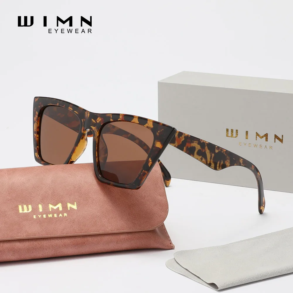 

WIMN Trendy Sunglasses Women Luxury Designer UV400 Protection Female Eyewear Retro Sun Shades for Lady Eyewear Accessory