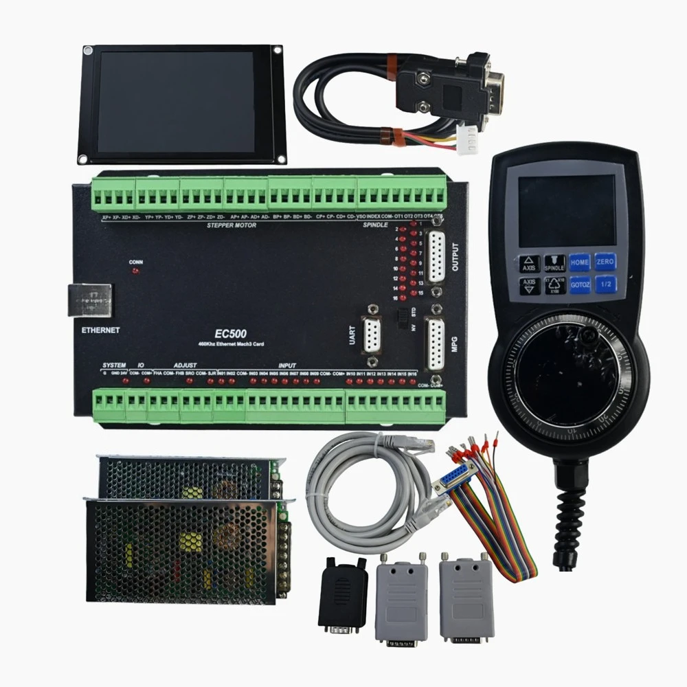 Motion controller card EC500 4/6 axis Mach3 interface board for numerical control engraving and milling machines
