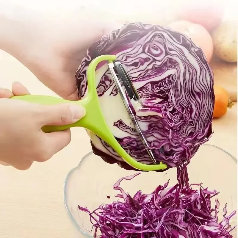 2025 Cabbage Slicer Vegetable Cutter Cabbage Grater Salad Potato Slicer Melon Carrot Cucumber Shredder Home Kitchen Tools 2024