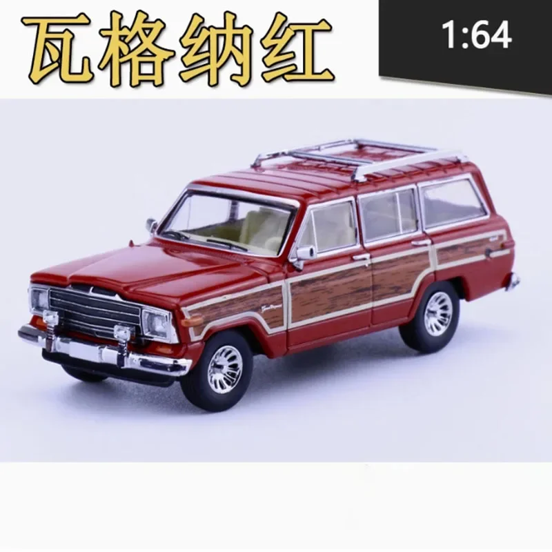 Diecast Alloy 1:64 Scale 596 Jeep‘s Wagoneer SUV Car Model Adult Classic Collection Static Display Gift Boy Toy New In Stock